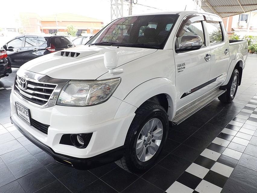 รหัสรถ KCY5725 TOYOTA HILUX VIGO PRERUNNER DOUBLE CAB  3.0 G NAVI AUTO ปี 2015 6