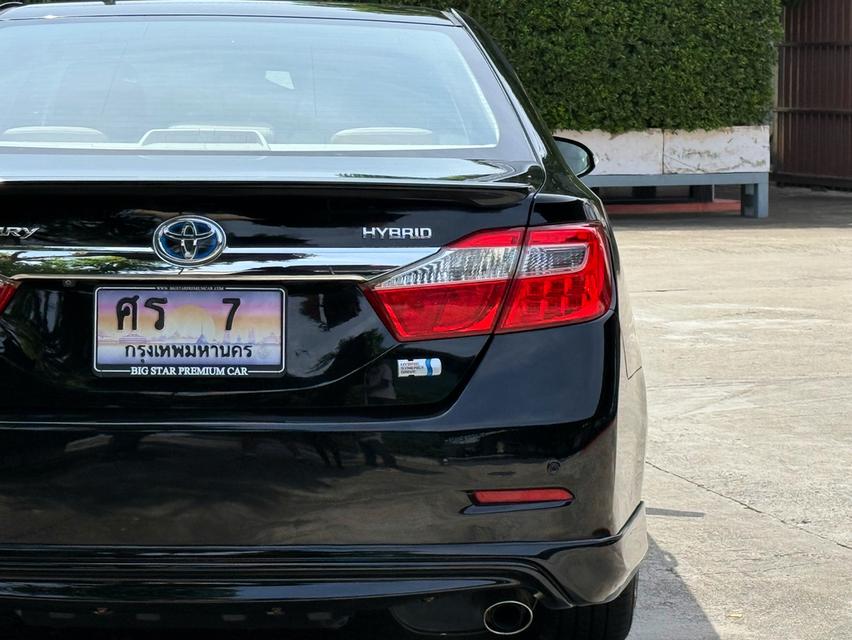 2014 TOYOTA CAMRY HV PREMIUM รุ่น TOP รถมือเดียว วิ่งน้อย ไม่เคยมีอุบัติเหตุ เปลี่ยนแบต HYBRID แล้วครับ 9