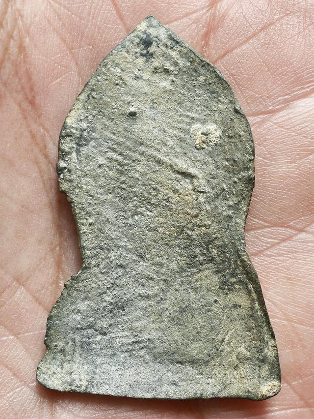 พระชินราชใบเสมา พิมพ์ใหญ่ กรุวัดพระศรีรัตนมหาธาตุ เนื้อชิน จ.พิษณุโลก 6