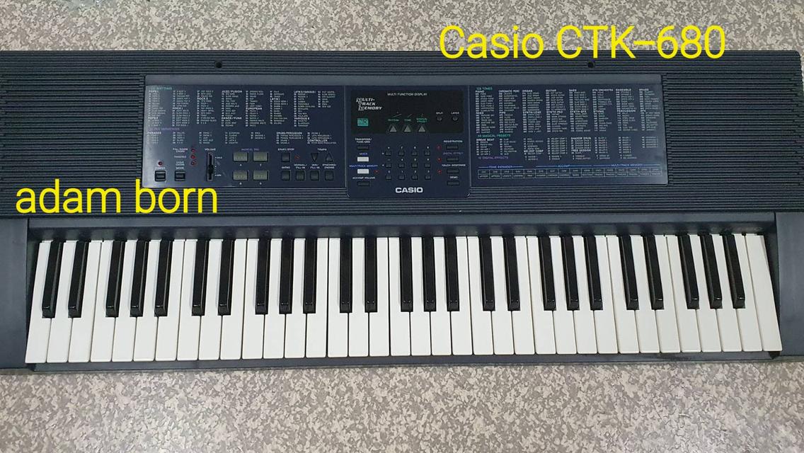 **ขายครับ** Casio CTK-680 สภาพดี มี adapter ให้ครับ