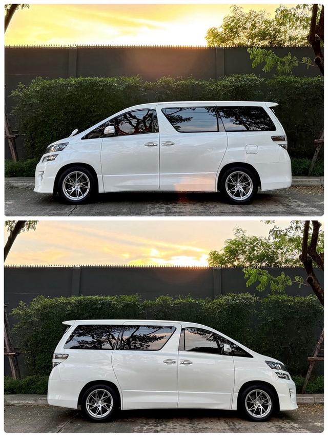 (แจ้งรหัสรถ CH3484) #Toyota #Vellfire 2.4 ZG ปี 2014 สีขาว รูปที่ 9