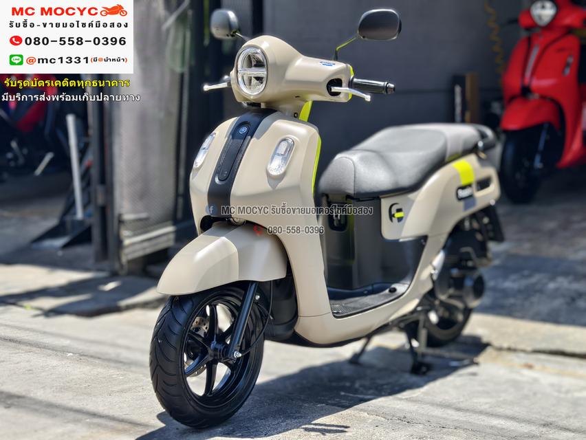 Fazzio Keyless 125 2023 วิ่ง2000โล รุ่นTop รถบ้านแท้เจ้าของมือเดียว NO1013    2