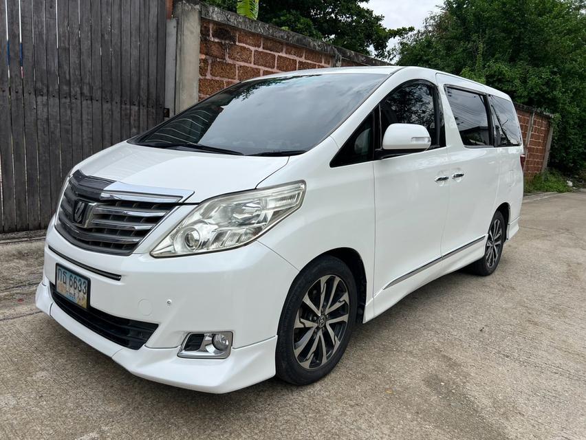ALPHARD 2.4V MNC รถครอบครัวหรู 7 ที่นั่ง ประหยัด ติดLPG แล้ว