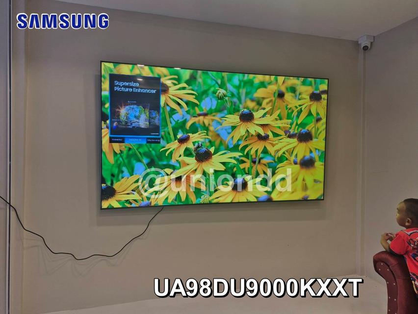 SAMSUNG TV รุ่น UA98DU9000KXXT ขนาด 98 นิ้ว Crystal UHD 4K Smart TV samsung รุ่น UA98DU9000 ทีวี 98 นิ้ว ซัมซุง ทีวี98นิ้ว 98DU9000 ราคาถูกที่สุด
