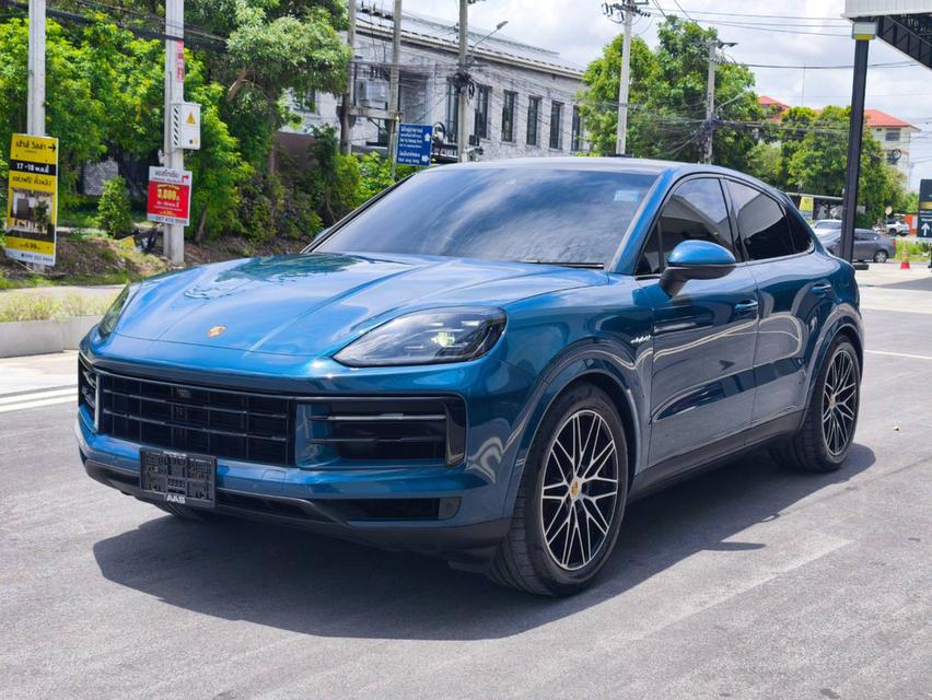 รหัสรถ KPV53 2024 จด 25 Porsch Cayenne Coupe  Platinum Edition