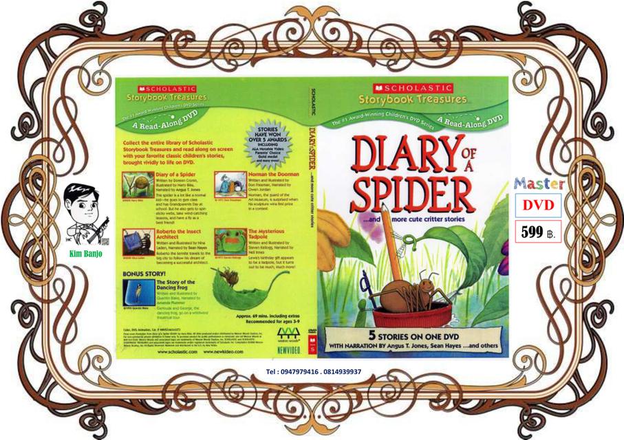 Diary of a Spider... and More Cute Critter Stories (Scholastic Storybook Treasures) (แผ่น Master) 3