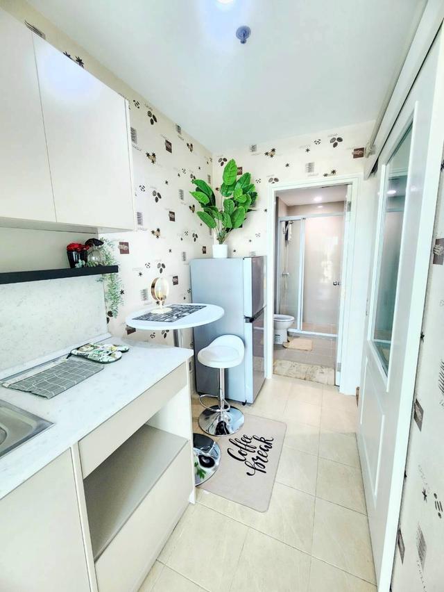 คอนโดแต่งใหม่ สไตล์สวย ใกล้ BTS วงเวียนใหญ่ พร้อมอยู่ เฟอร์ครบ เครื่องใช้ไฟฟ้าครบ แอร์ 2 ตัว ฟรีค่าโอน 10