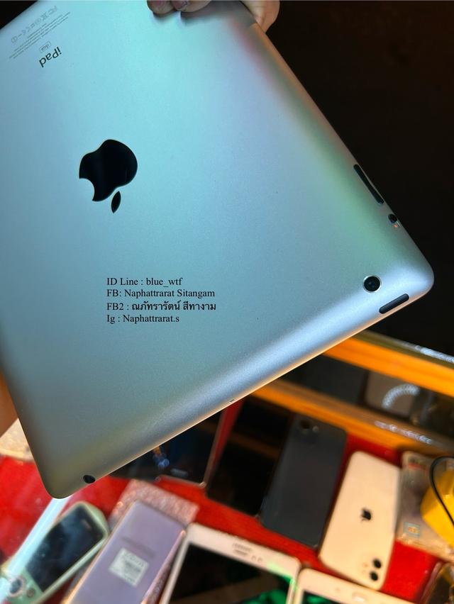 IPad3 16GB TH เครื่องศูนย์ไทย สภาพสวยแบตดี โหลดแอพได้ ใช้งานปกติ 6