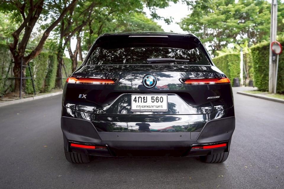 รหัสรถ MMA560 BMW iX xDrive 40 Sport ปี 2022 ออกปี 2023 วิ่ง35,XXX มือเดียว BSI ถึงปี 2027 ประกันแบตถึงปี 2031 7