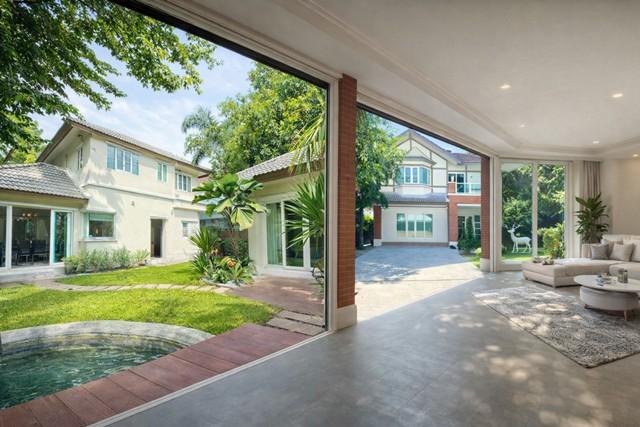 ลัดดารมย์ MRT บางรักน้อยท่าอิฐ 3 กม.ให้เช่าฅฤหาสน์ สุดหรู 5นอน 4 น้ำ ราชพฤกษ์ รัตนาธิเบศร์ 132 ตร.วา.350 ตร.ม.ทำเลศักยภา 8