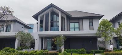 Luxury House For Sale บ้านหรู 2 ชั้น บางกอก บูเลอวาร์ด สไตล์ Luxury Nordic  บางนา กม.12 ซอยวัดหลวงพ่อโต บางพลีใหญ่ บางพลี สมุทรปราการ 10540