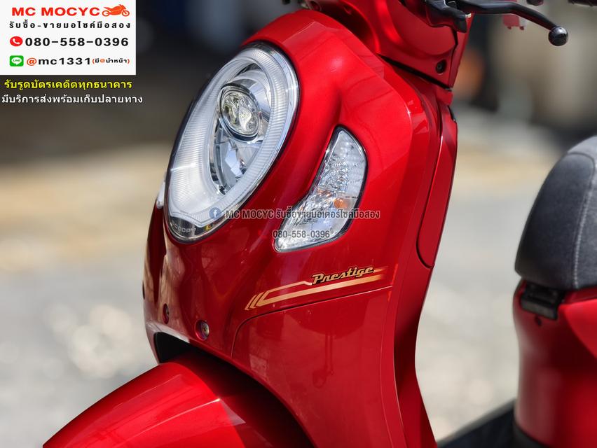 Scoopy i 2021 วิ่ง10000โล รถบ้านแท้เครื่องท่อเดิมๆ กุญแจ2ดอกบุคเซอวิสครบ No1080    12