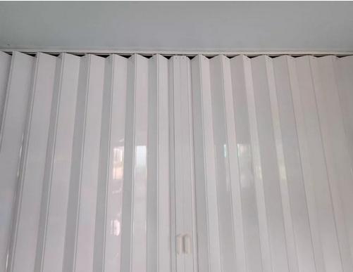 ขายฉาก PVC แบบทึบ กั้นแอร์ กั้นห้อง กั้นบันได 9