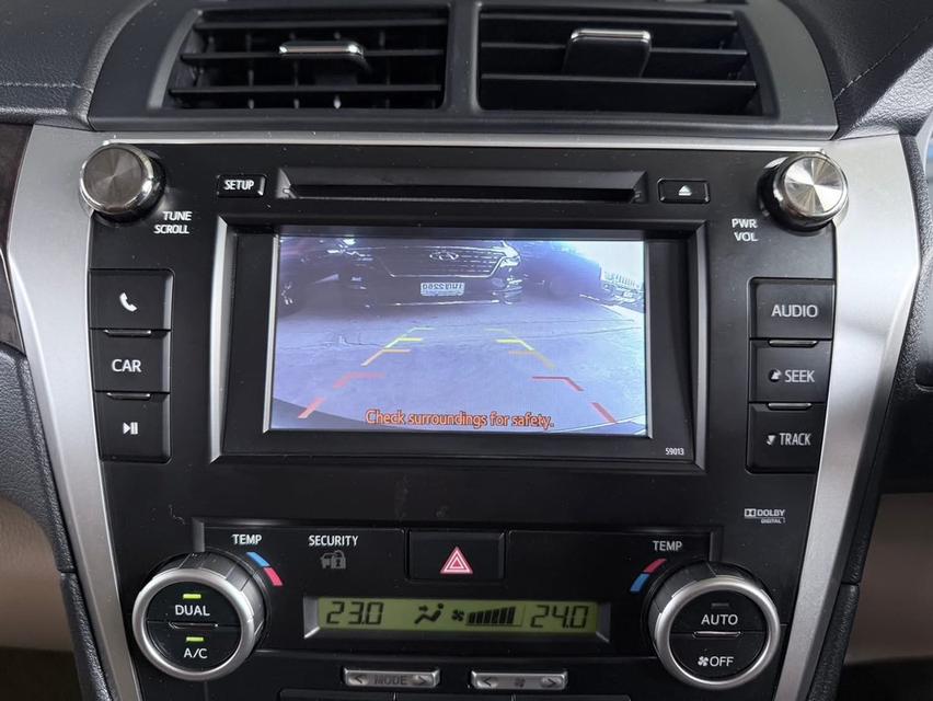 ปี 2013 TOYOTA CAMRY, 2.5 HV DVDมือเดียวป้ายแดง กุญแจ 2 ดอกครบ รูปที่ 9