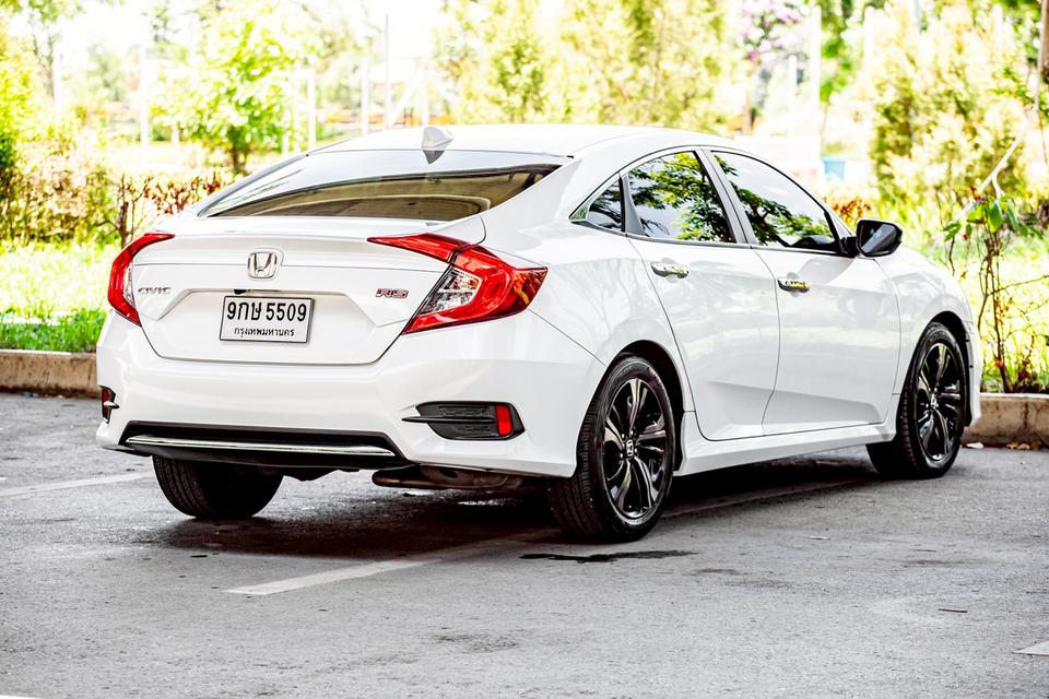 Honda Civic FC 1.8EL ปี2020 สีขาว มือเดียว แต่ง RS