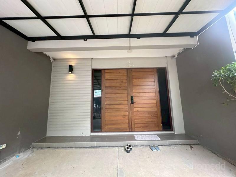 ขายทาวน์โฮม หลังริม พาทิโอ อ่อนนุช มอเตอร์เวย์ เนื้อที่ 28.2 ตรว 3ห้องนอน 3ห้องน้ำ บ้านบิวอิน เฟอร์พร้อมอยู่ - ghd000779 2