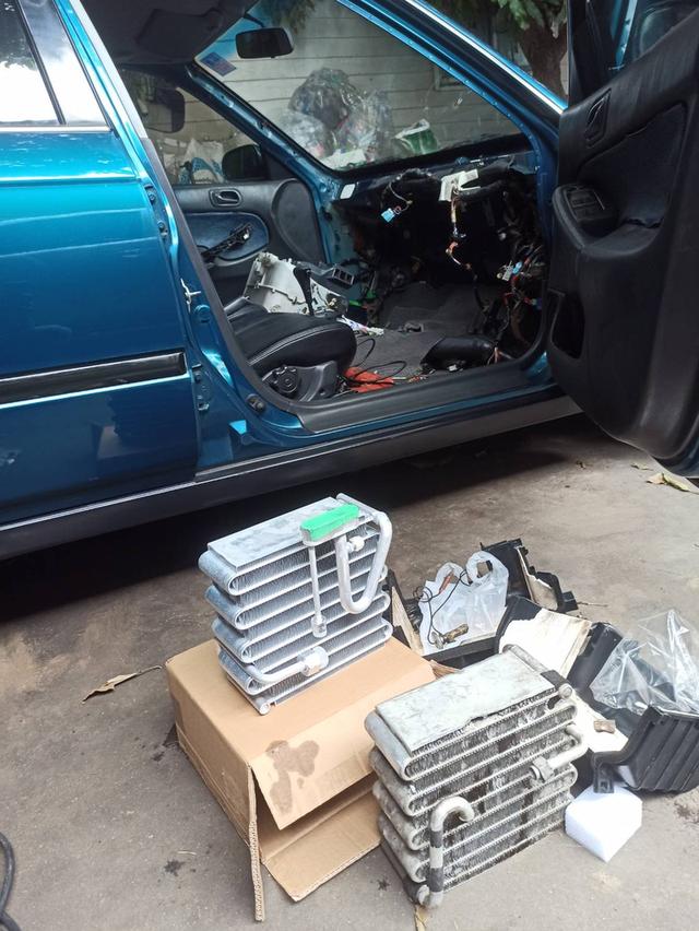 รถยนต์ HONDA CIVIC สีเขียว 4 สูบ รูปที่ 1