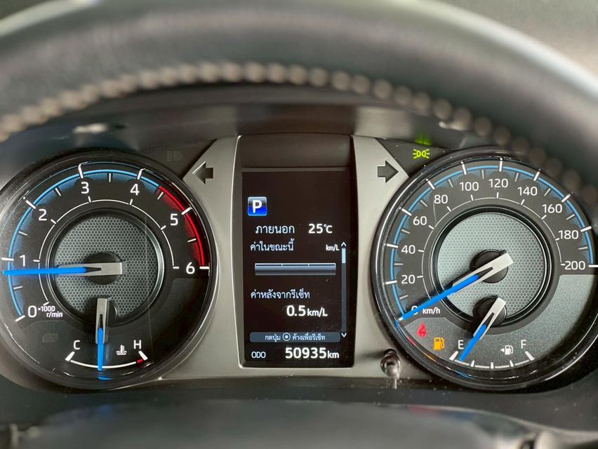 ปี 2021 TOYOTA HILUX REVO 2.4 ROCCO PRERUNNER DOUBLE CAB สีดำ เกียร์ออโต้ ขับ2ไมล์แท้ 50,935 km. 18