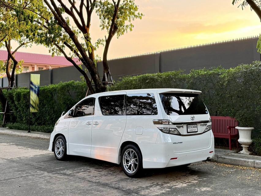(แจ้งรหัสรถ CH3484) Toyota #Vellfire 2.4 ZG ปี 2014 สีขาว รูปย่อยที่ 4