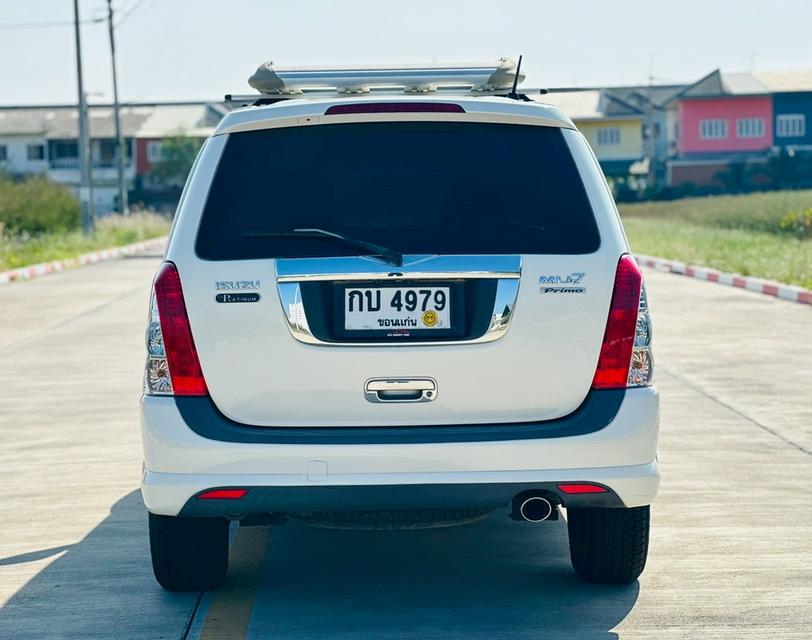 รถบ้านเข้าใหม่ มือเดียวออกห้างป้ายแดง ไมล์แท้ เข้าศูนย์ตลอด สวย เดิมๆ ราคาดี #ISUZU MU7 3.0i-TEQ 2WD VGS TURBO PLATINUM ปี2009 สีขาวมุข เกียร์ออโต้ เ