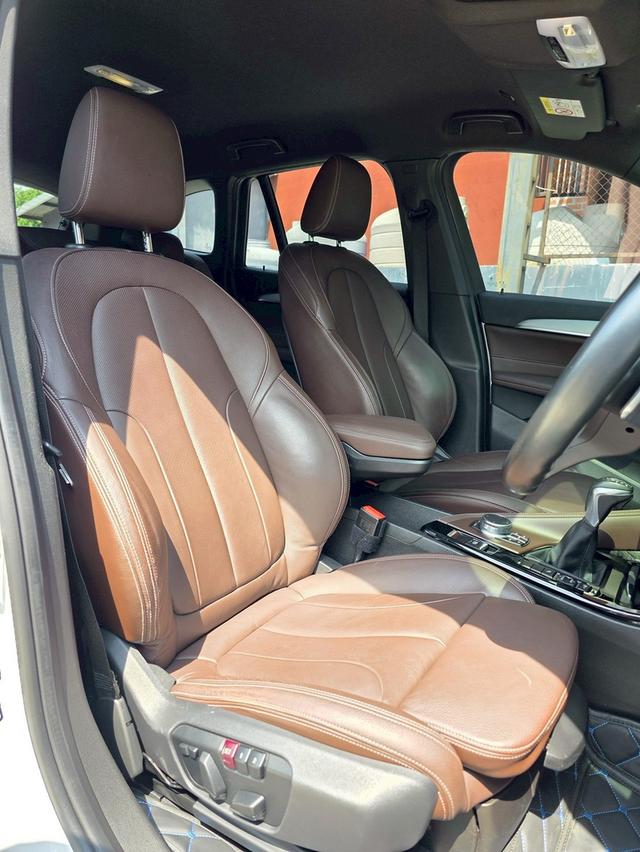 BMW X1 sDrive18d M sport สีขาว ปี 2018 ไมล์ 100,000กม. รูปที่ 8