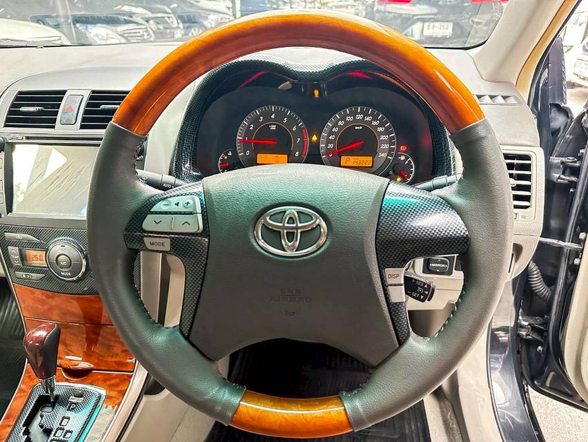 ขายรถ Toyota corolla Altis 1.8G LPG ปี 2008 สีดำ เกียร์ออโต้ รูปที่ 11