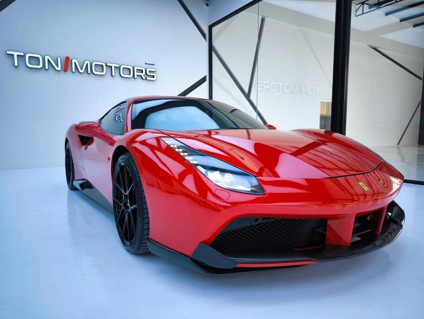 2017 FERRARI 488 GTB สี Rosso Corsa รหัส KPV53 1