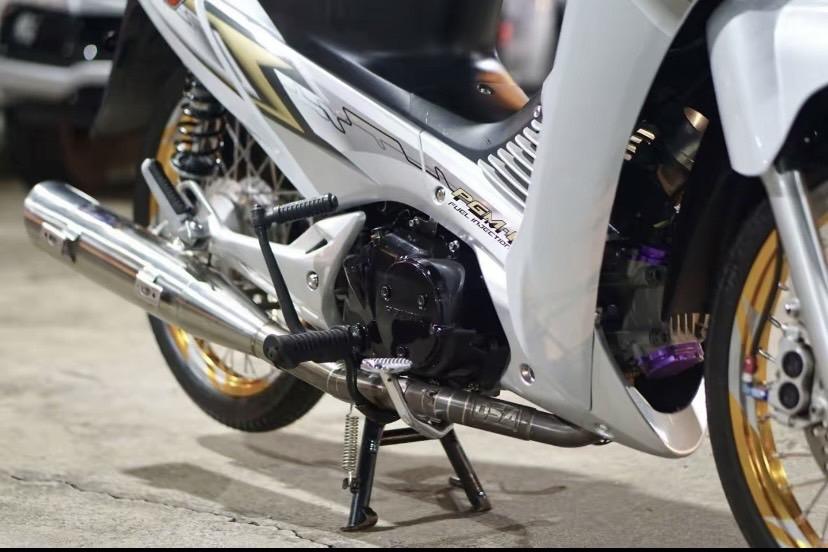 Honda wave125 66/7 4vs4 remap E85