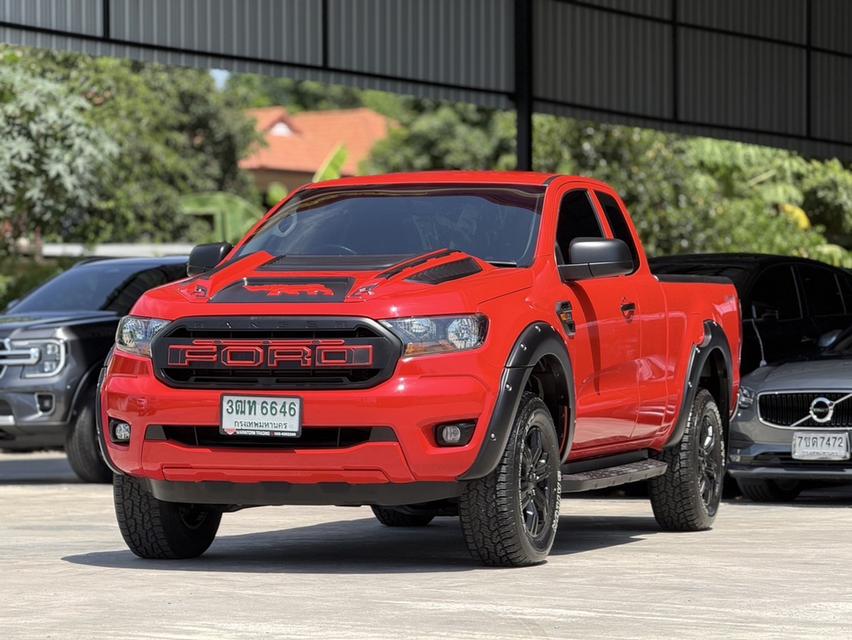 2021 จดปี 2022 FORD RANGER, 2.2 XL+ โฉม HI-RIDEROPEN CAB สีแดง เกียร์ธรรมดา เครื่องดีเซล