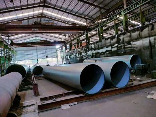 ทุนเรือasw โป๊ะเรือasw แพโป๊ะลอยน้ำasw ท่อสไปรัลasw spiral pipe ฟิตติ้ง 7