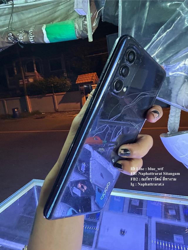 OPPO Reno4 จอ6.4นิ้ว Rom128 Ram8 กล้อง4เลนส์ สปคแรง ใช้งานปกติ ได้ทุกซิม