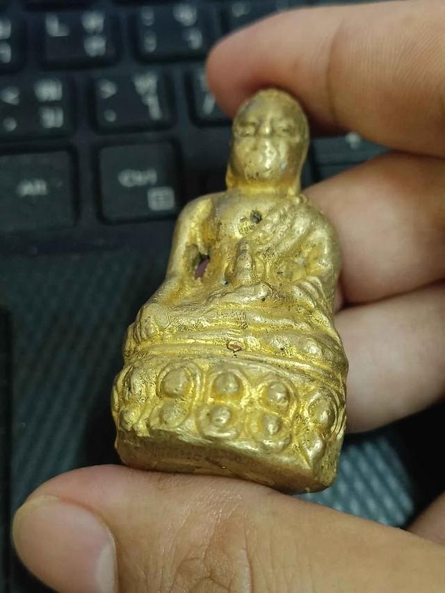 พระกริ่ง พระกรุเนื้อแก่ทอง กริ่งดัง สวยมาก เก่า หายาก น่าบูชา รูปที่ 8
