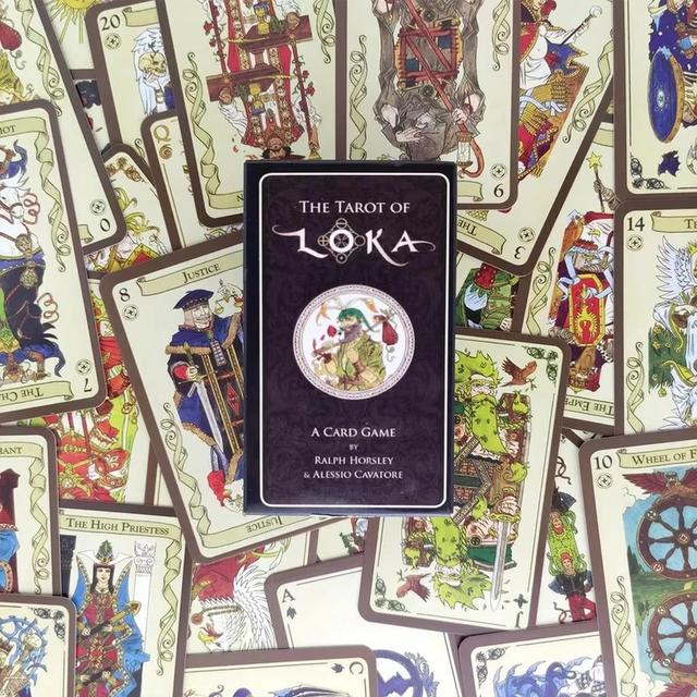 ðĨThe Tarot of Loka Card Deck Full English Version Board Game & Family Party Oracle Card Game