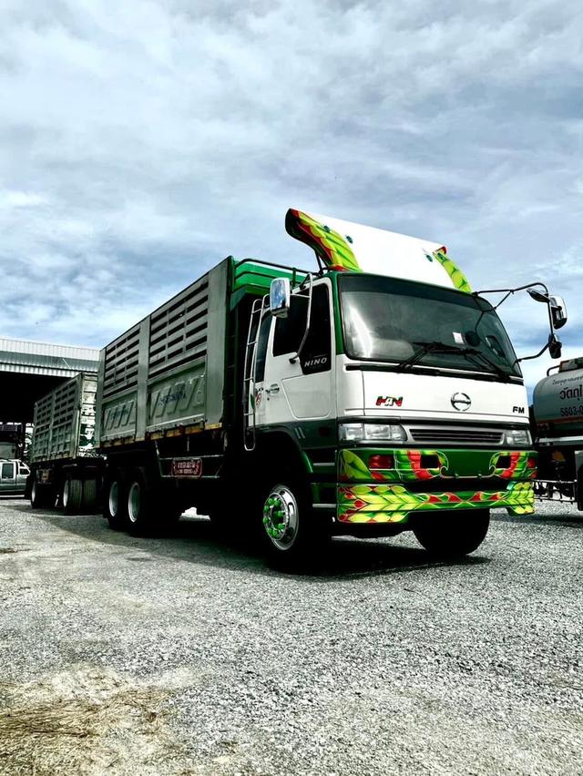 ขายด่วน HINO FM3M กระบะ 10 ล้อดั้มพ์เกษตรแม่ลูก 4