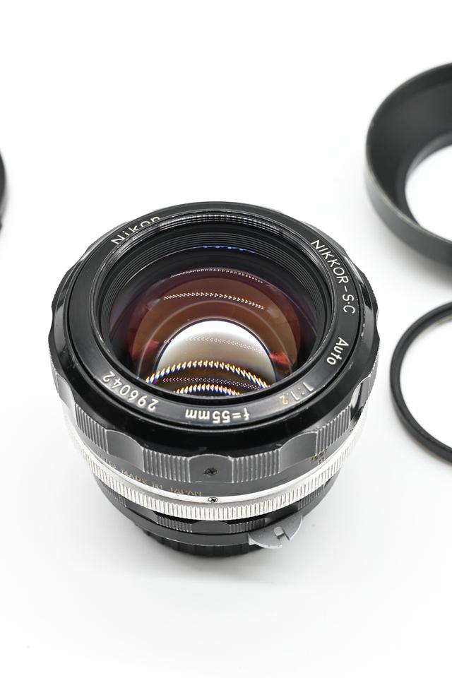 เลนส์มือหมุน Nikon Nikkor 55mm f/1.2 S.C Non-Ai