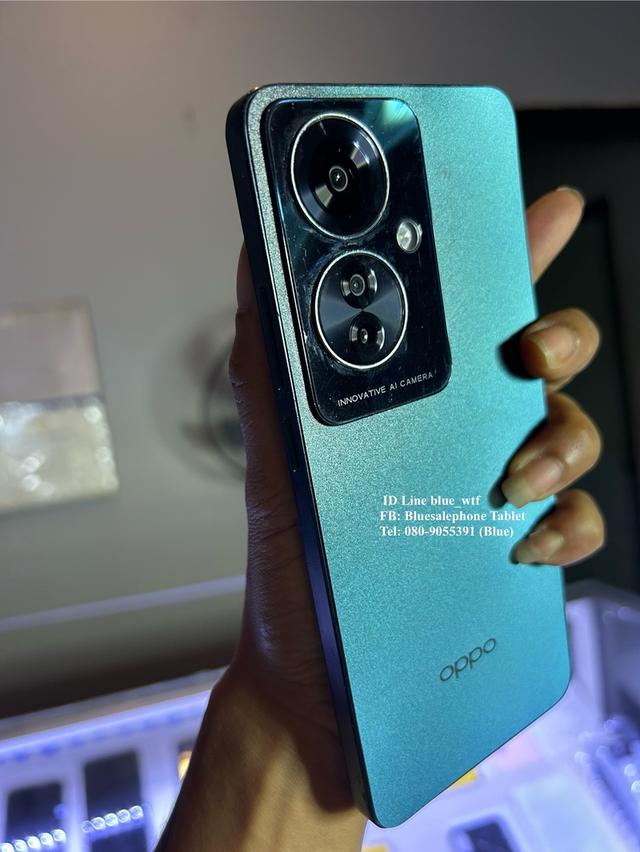 OPPO Reno11 F รองรับ5G จอ6.7นิ้ว Rom256Ram8 ขยายแรมเพิ่มได้8 กล้องคู่มาโคร Android16ได้ทุกแอพ ได้ทุกซิม ใช้งานปกติ รูปย่อยที่ 3
