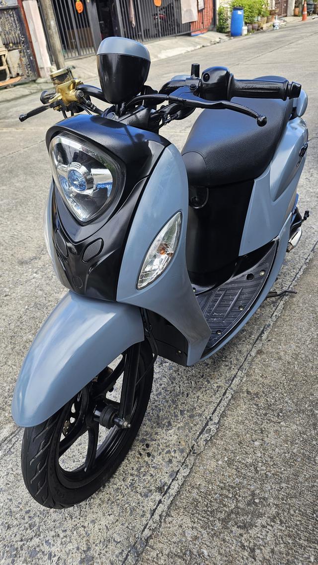 มอเตอร์ไซค์ yamaha Fino125i มือสอง ปี2016 รถขับปกติ ชุดสีทำมาใหม่ เล่มชุดโอนครบ ลองขับได้ที่รามอินทราซอย8แยก11 ☎️0613836565