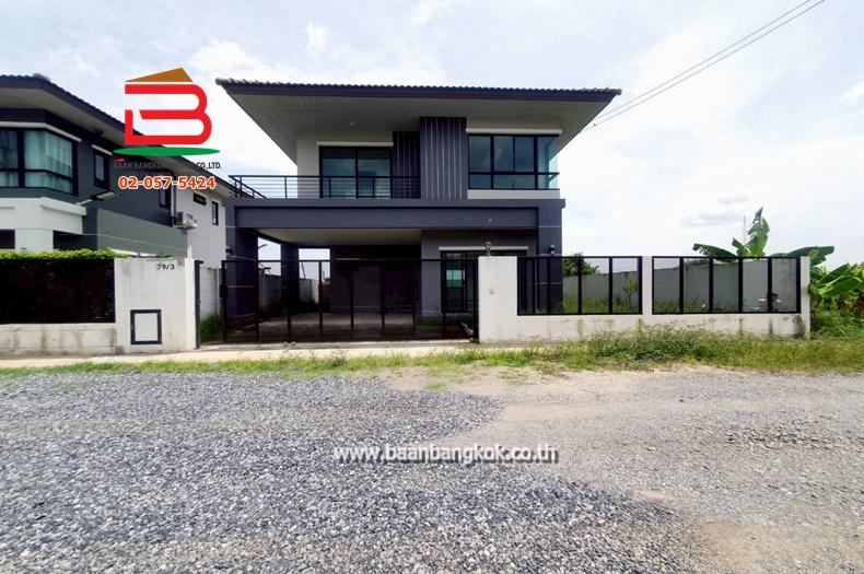 บ้านเดี่ยว เนื้อที่ 50 ตรว. ถนนประชาสำราญ ใกล้บ้านเอื้ออาทรประชาสำราญ แขวงคลองสิบสอง เขตหนองจอก กรุงเทพมหานคร 1