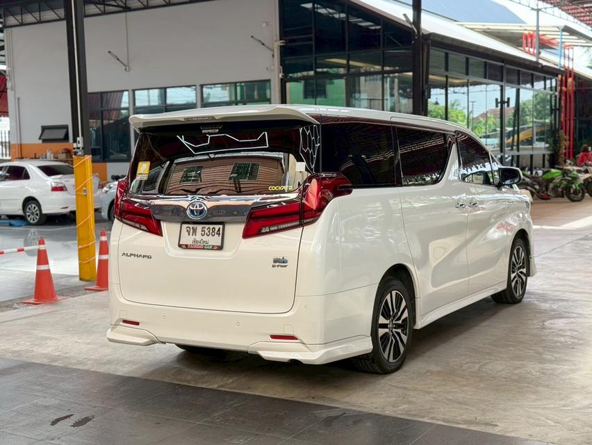 TOYOTA ALPHARD 2.5 HYBRID E-FOUR ปี2018 รถบ้านแท้ รถใช้น้อยมา วิ่งแค่ 80,000 กม.