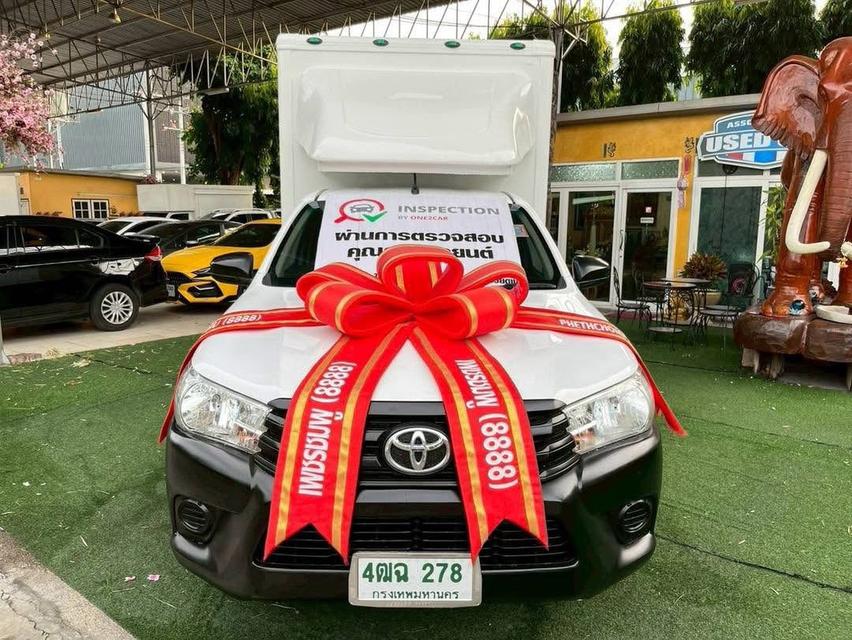 TOYOTA REVO SINGLECAB  รุ่น ตัว J เครื่อง2.4cc.เกียร์ธรรม  ปี 2019 รถกระบะตู้บรรทุกCARGO-BOX  สภาพสวย พร้อมใช้งาน! ไมล์แท้100%คะ