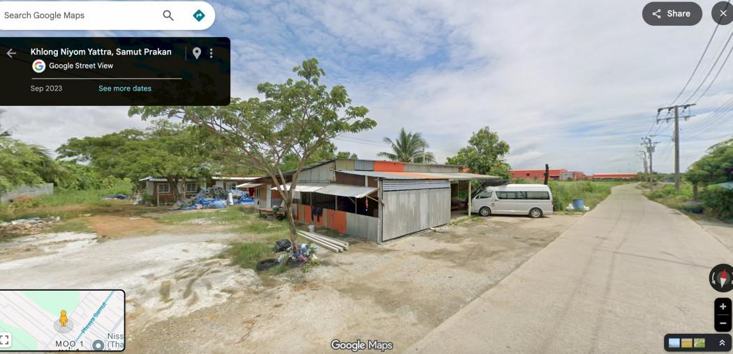 ขาย ที่ดินผังสีม่วง ถ.เฉลิมพระเกียรติ บางบ่อ สมุทรปราการ 2-2-40 ไร่  เหมาะทำโรงงาน 5