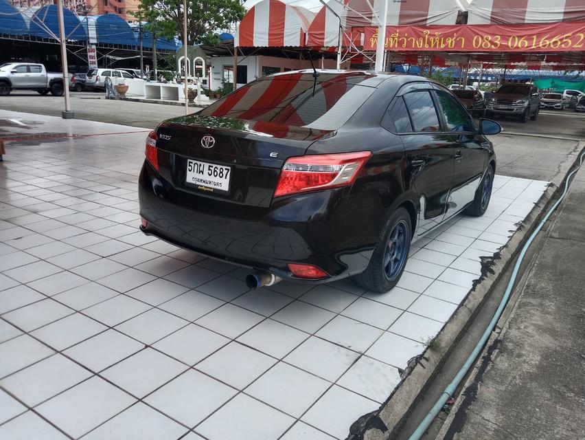 Toyota Vios 1.5E ปี 2016 ฝาขาว รถบอดี้สวยไม่มีชนหนัก ไมล์ 150,XXX ไม่เคยแก๊ส 6