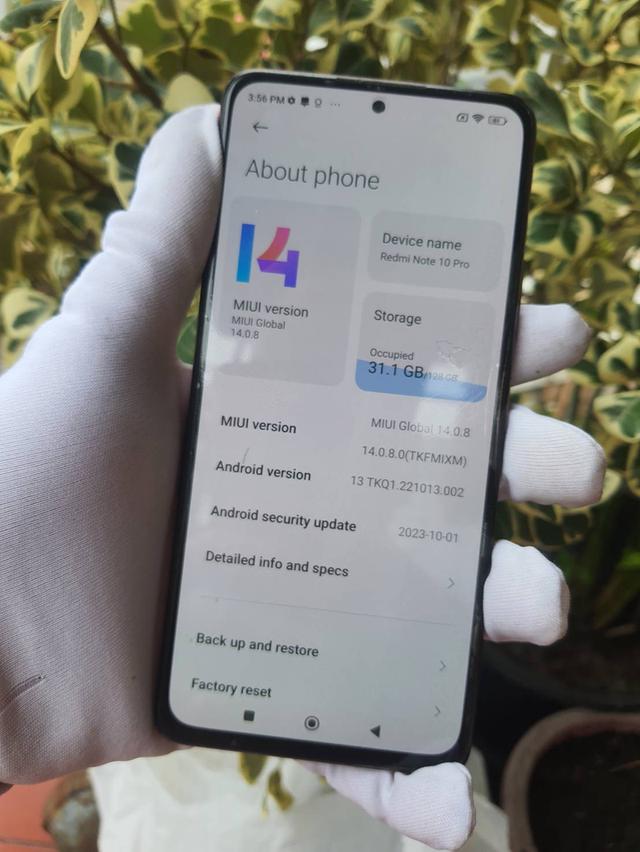 Redmi Note 10 Pro Ram 8+3GB