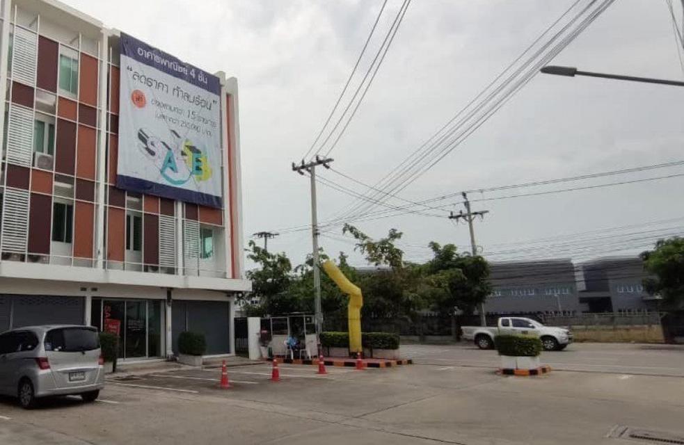 ให้เช่าอาคารพาณิชย์ 4 ชั้น Vizio Ramkhamhaeng พื้นที่ใช้สอย 210 ตร.ม. ติดถนนราษฎร์พัฒนา จดทะเบียนบริษัทได้ เหมาะกับเป็นอ 2