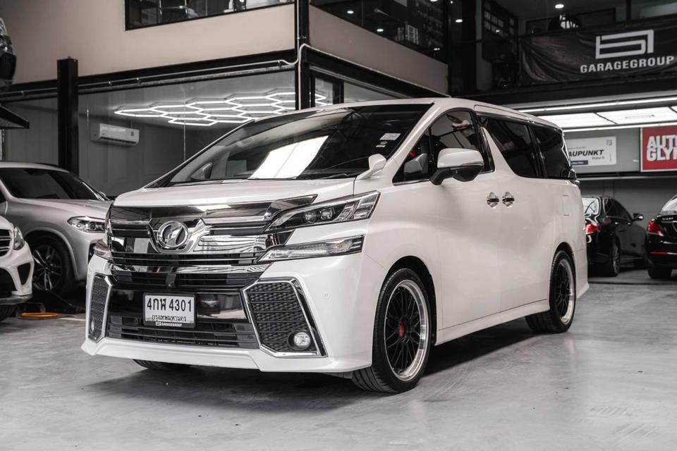 2016 TOYOTA VELLFIRE 2.5 ZG Edition ตัวท็อป รหัส 67GG4301 18