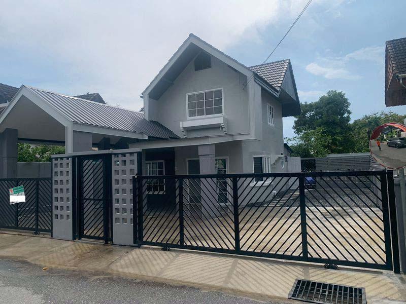 ขาย : บ้านเดี่ยว 2 ชั้น,เนื้อที่ 49 ตรว.  หมู่บ้านชื่นกมลนิเวศน์ ถนนรามอินทรา 60 แขวงรามอินทรา เขตคันนายาว จังหวัดกรุงเทพมหานคร 