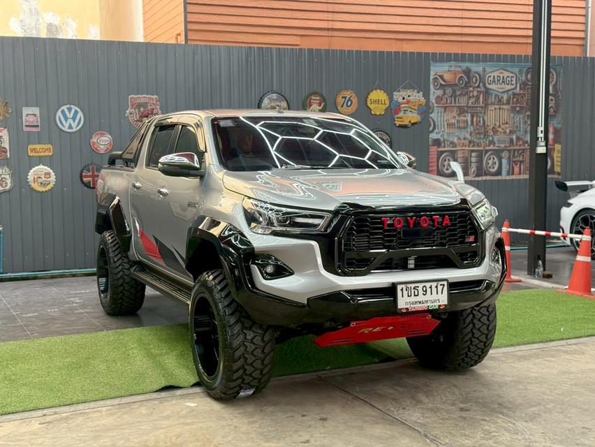 TOYOTA REVO 2.4 MID PRERUNNER DOUBLECAB ปี2020เกียร์ออโต้  รถสวยสภาพกริ๊บๆ  ชุดแต่งรอบคัน 3