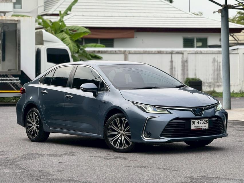 TOYOTA  ALTIS  Sedan 4dr Hybrid High E-CVT 7sp FWD 1.8สีเทา  Y2019 เกียรออโต้  10