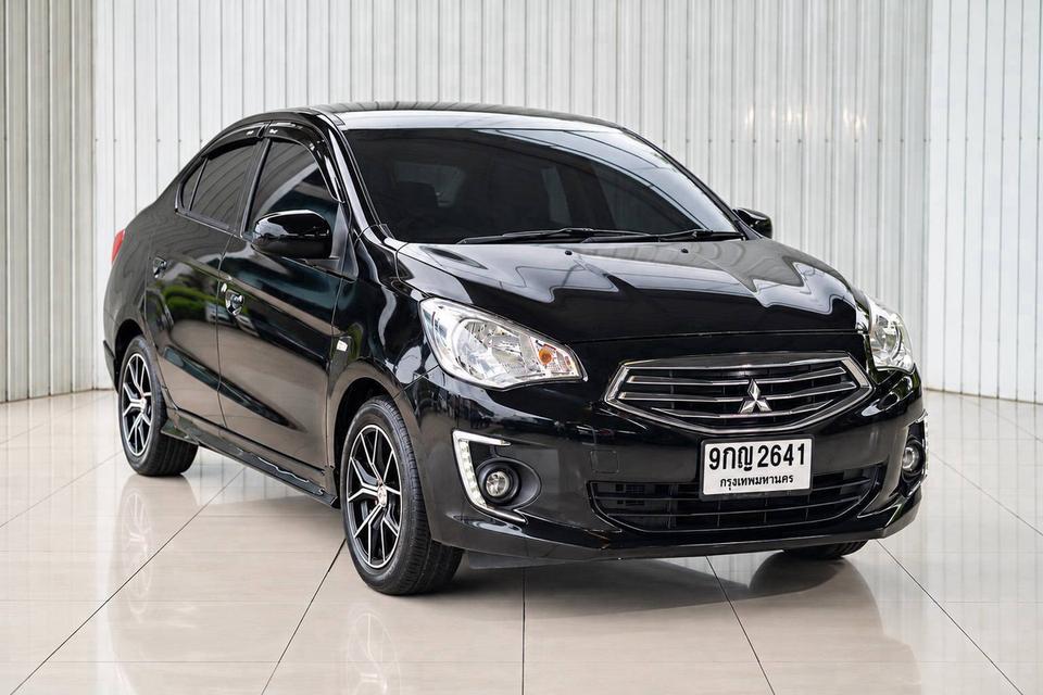 MITSUBISHI ATTRAGE, 1.2 GLX ปี 2017 สีดำ โฉม ปี12-ปัจจุบัน