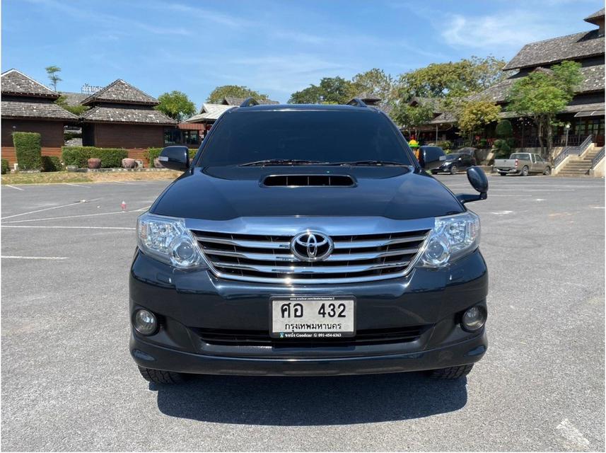 มิดไนท์บลู Fortuner 3.0V ตัว Top ขับ 4 สีหายาก น้ำเงินเมทาลิค อมดำ  2